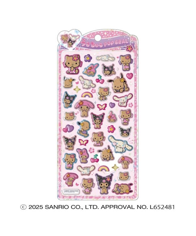 WEGO サンリオキャラクターズ うるちゅるポップシール 柄11