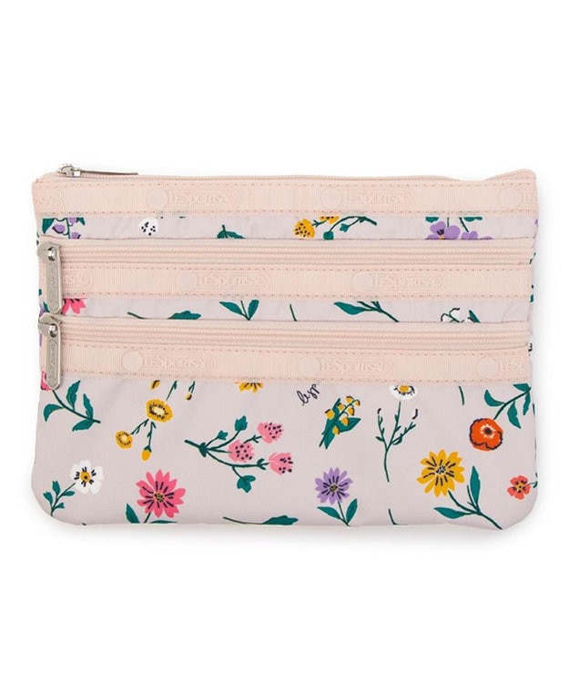 LeSportsac 3ZIP COSMETIC/トスドワイルドフラワーズ トスドワイルドフラワーズ