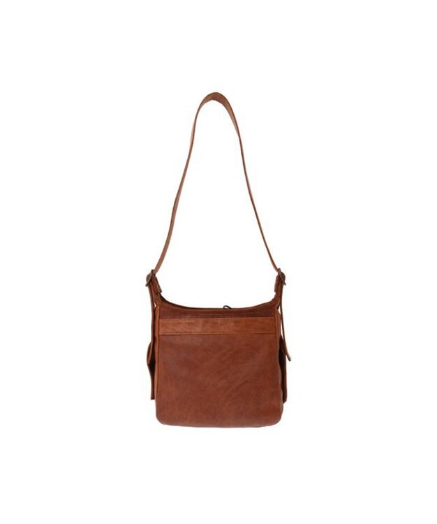 genten ホースレザーバッグB5ショルダー チャ