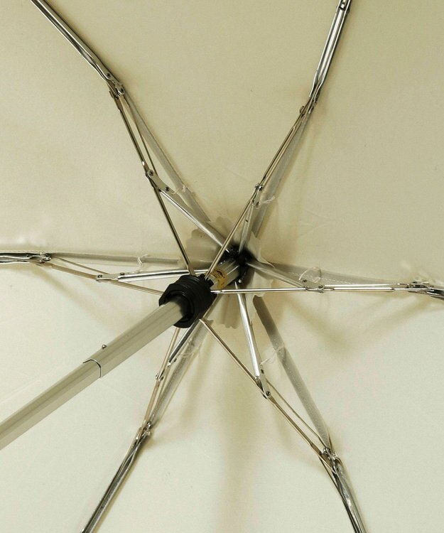 MOONBAT 【UVカット/コンパクト】ポール & ジョー (PAUL & JOE ACCESSOIRES) 折りたたみ雨傘 クリザンテーム ベージュ