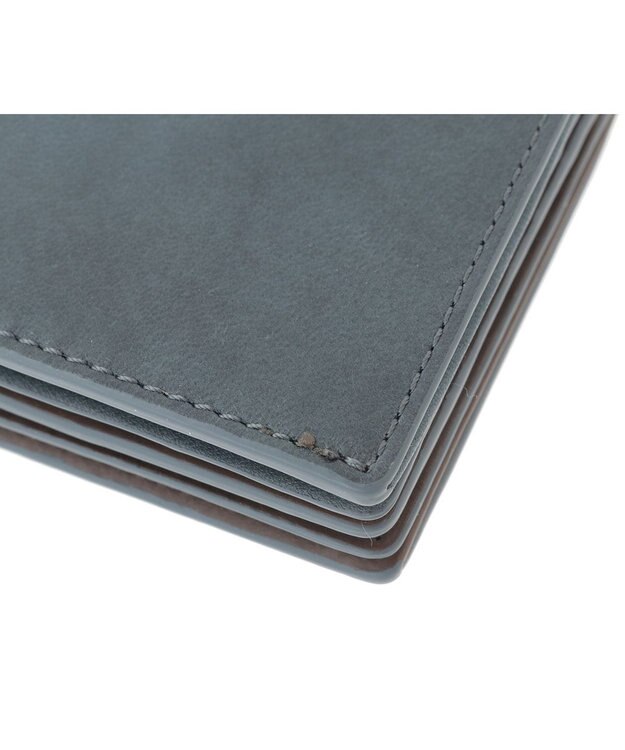 genten コルサ 二つ折り財布 ブルーグレー