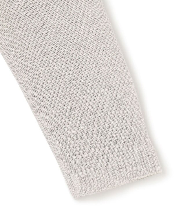 ICB L 【洗える】 コットンアセテート カーディガン トープ系