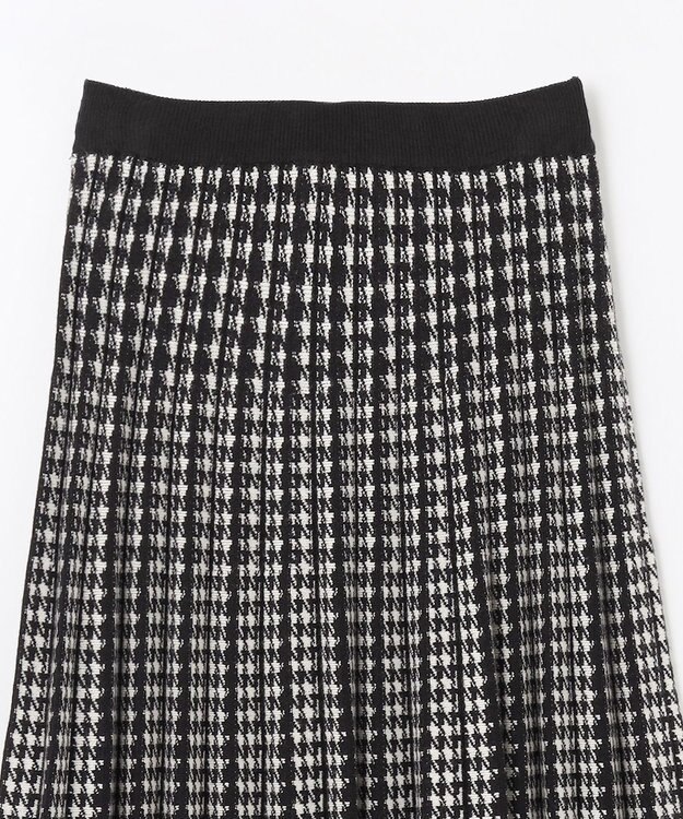 ANY L 【ウエストゴム/洗濯機可能】ハンドトゥースセットアップ ブラック×オフ