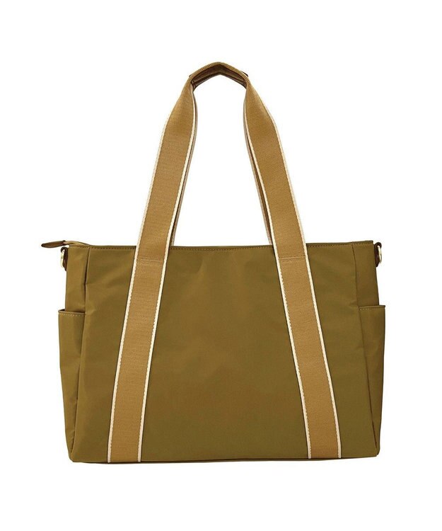 ROOTOTE 1478【撥水・A4サイズ収納】LT.アーキャトル.7ポケッツ-テープ-A 02：ベージュ