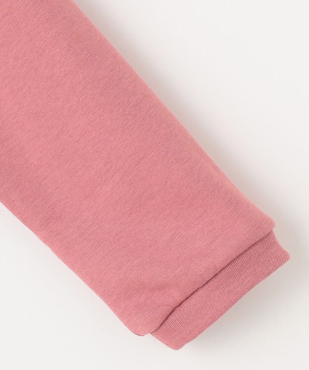 ANY KIDS 裏シャギー ポシェット トレーナー ローズピンク×ウサギ