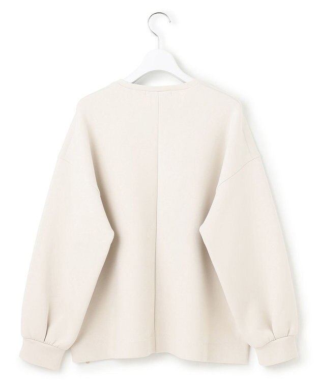 23区 S 【VERY掲載/洗える】コットンエアーダンボール サイドジップ カットソー ベージュ系