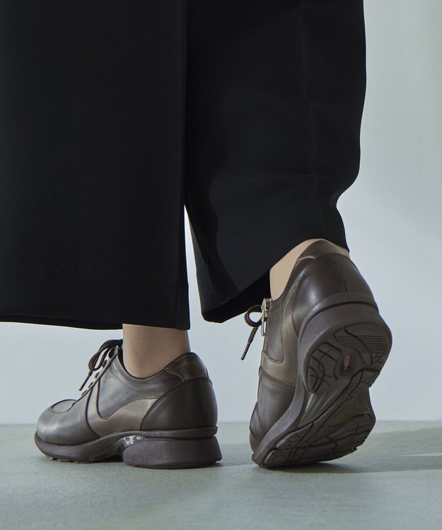 ASICS WALKING ペダラ レディース スニーカー ブラウン系