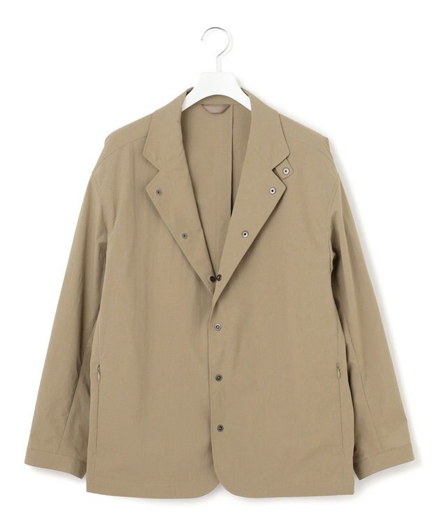 J.PRESS YORK STREET 【UNISEX】ナイロンタスランドライストレッチワッシャー ジャケット カーキ系