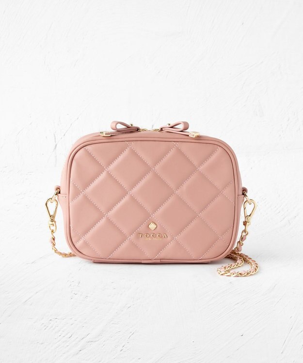 TOCCA PILA CAMERA BAG ショルダーバッグ ピンク系