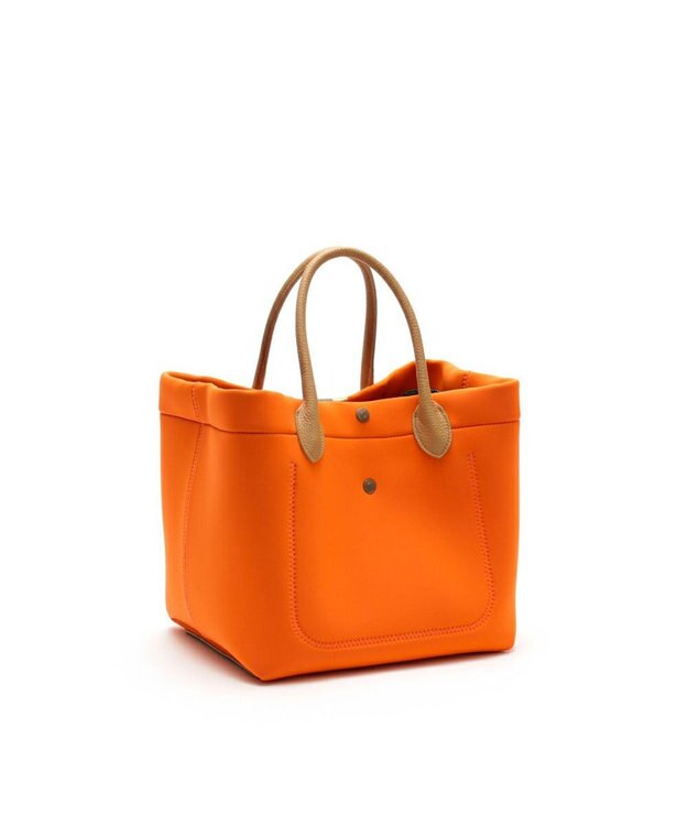 A.D.M.J. 【魔法の様に軽い】イタリアンファブリック/マジックライト/センターリボントートM マンゴー