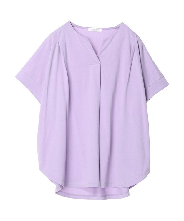 Green Parks 冷っとすずやか　フレンチスリーブスキッパー Purple