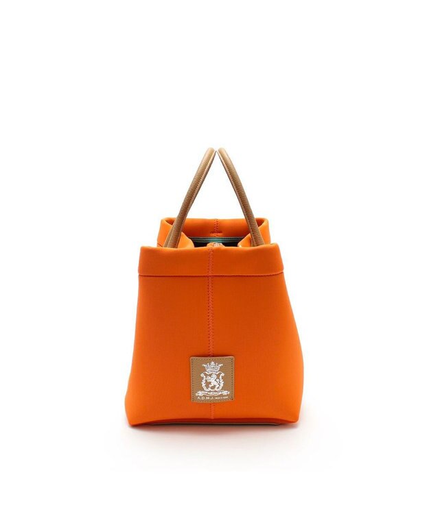 A.D.M.J. 【魔法の様に軽い】イタリアンファブリック/マジックライト/センターリボントートM マンゴー