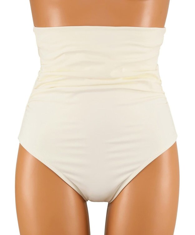 San-ai Resort（三愛水着楽園） フリルスリーブノンワイヤービキニ　9M　【San-ai Resort（サンアイリゾート）】 ホワイト