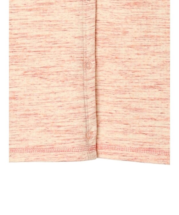 earth music&ecology メランジリブカーディガン Pink Mixture