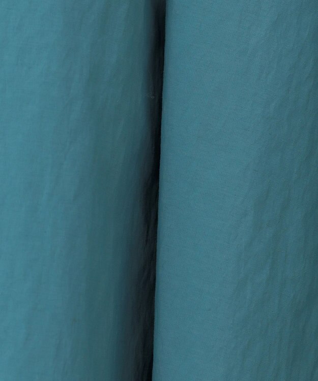 ICB L 【人気のため新色追加・洗える】 ジャージコンビドレス ブラック×セルリアン系