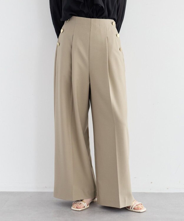 YECCA VECCA マリンパンツ Beige