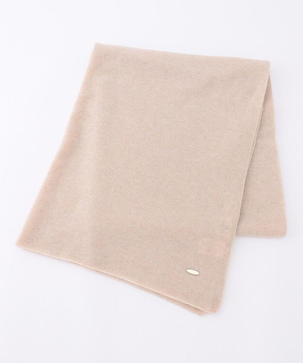 23区 ピュアカシミヤ ストール ベージュ系