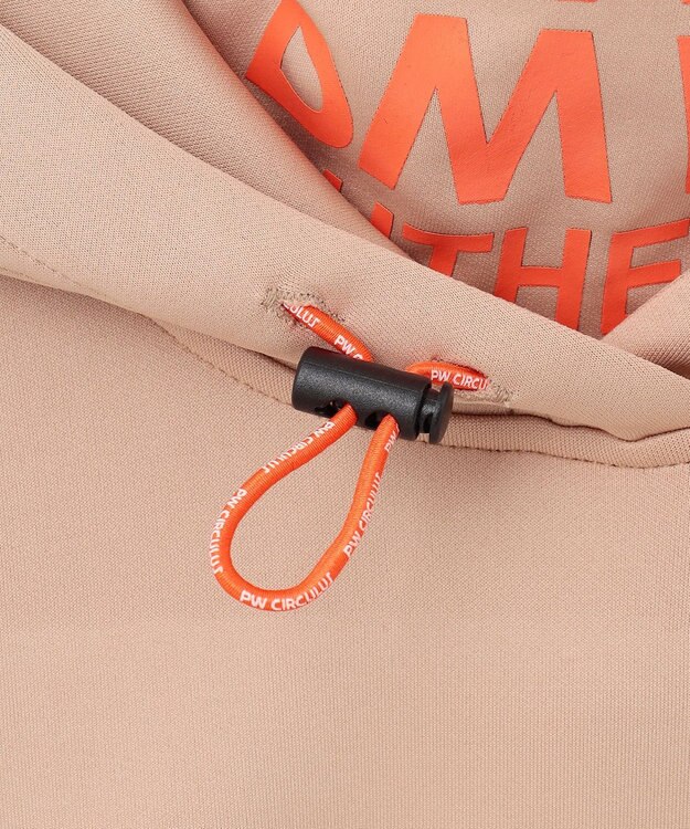 PW CIRCULUS 【WOMEN】 デタッチャブルフーディー ベージュ系