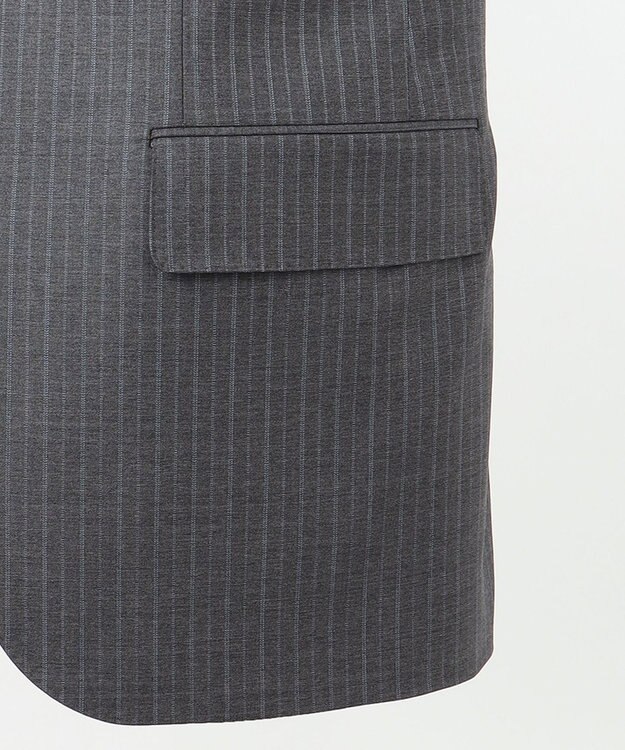 J.PRESS MEN 【ESSENTIAL CLOTHING】オルタネートストライプ スーツ ライトグレー系1