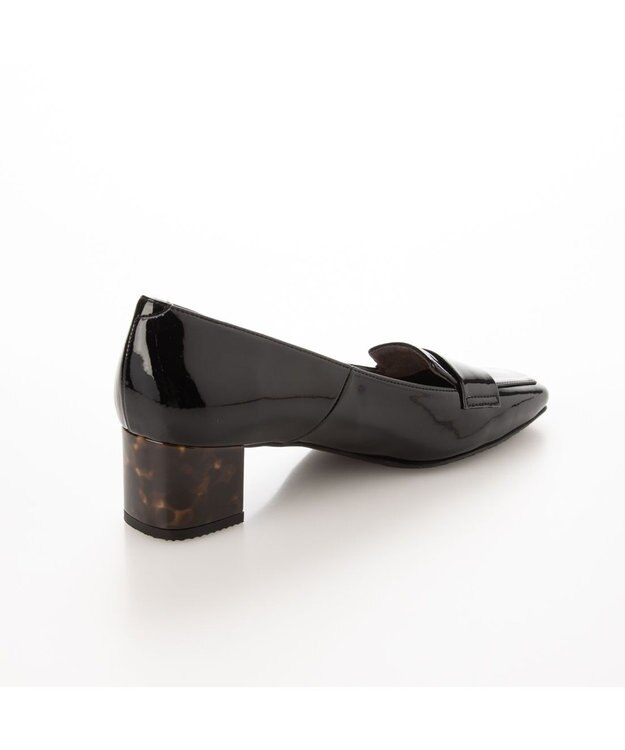 MODE ET JACOMO 【レイン対応】クラシックデザインレインパンプス ブラックコンビ