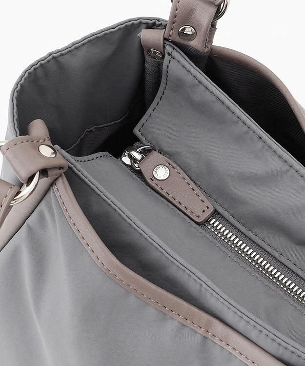 Y'SACCS タスランナイロントートバッグ small グレー