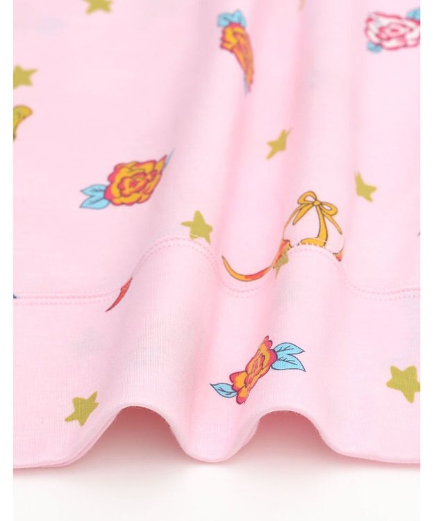 tsumori chisato SLEEP パジャマ　長袖　長ズボン　ルームウエア　綿100%　スムース素材　/ワコール　UDX543 ピンク