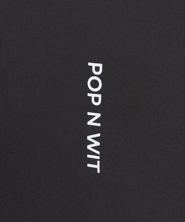 PW CIRCULUS 【イージーケア / 軽量 / 一枚でサマになる】【MEN】 ロングスリーブ モックネック ブラック系