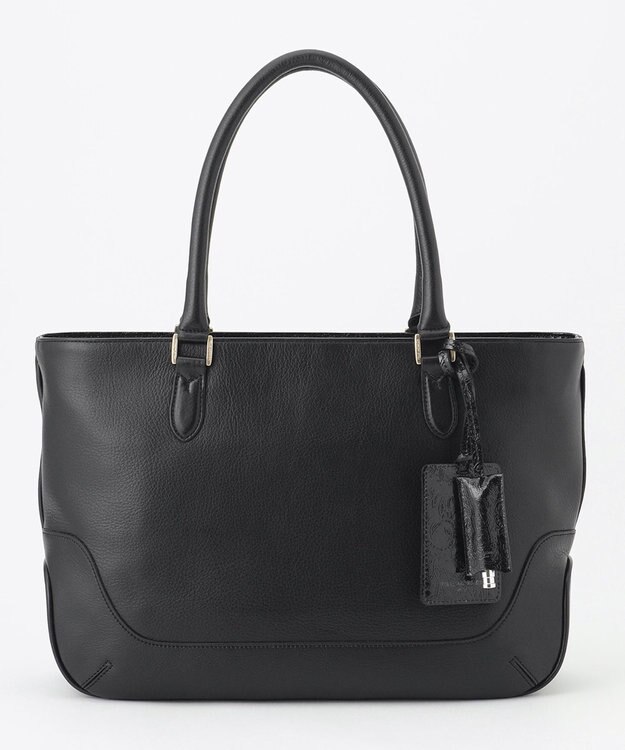 JOSEPH HOMME 【PELLE MORBIDA】 　横型トートバッグ ブラック系