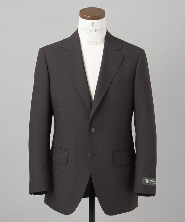 GOTAIRIKU 【DORMEUIL】トロピカルアマデウス スーツ（ブラック） ブラック系4