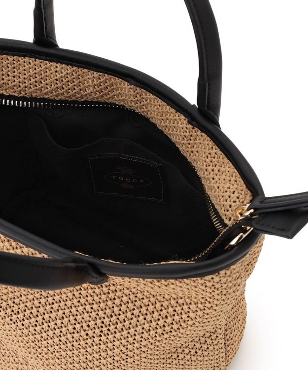 TOCCA TO THE SUNLIGHT POCHETTE かごバッグ ブラック系