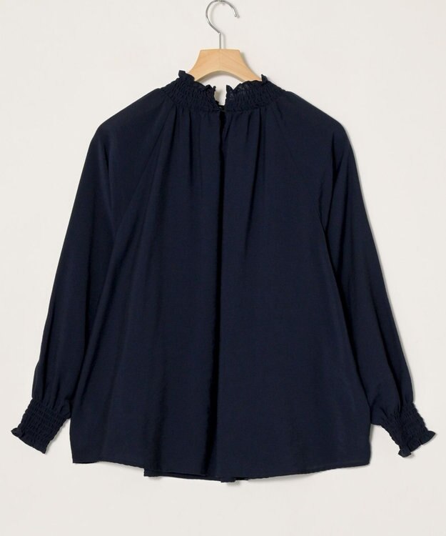 ONWARD Reuse Park 【any SiS】ブラウス秋冬 ネイビー