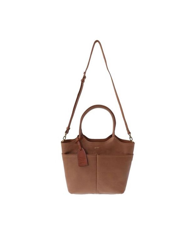 genten タスカ 2wayトートバッグ グレージュ