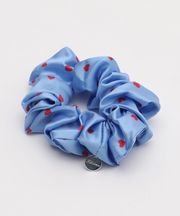 WEGO Lパターンサテンシュシュ ブルー