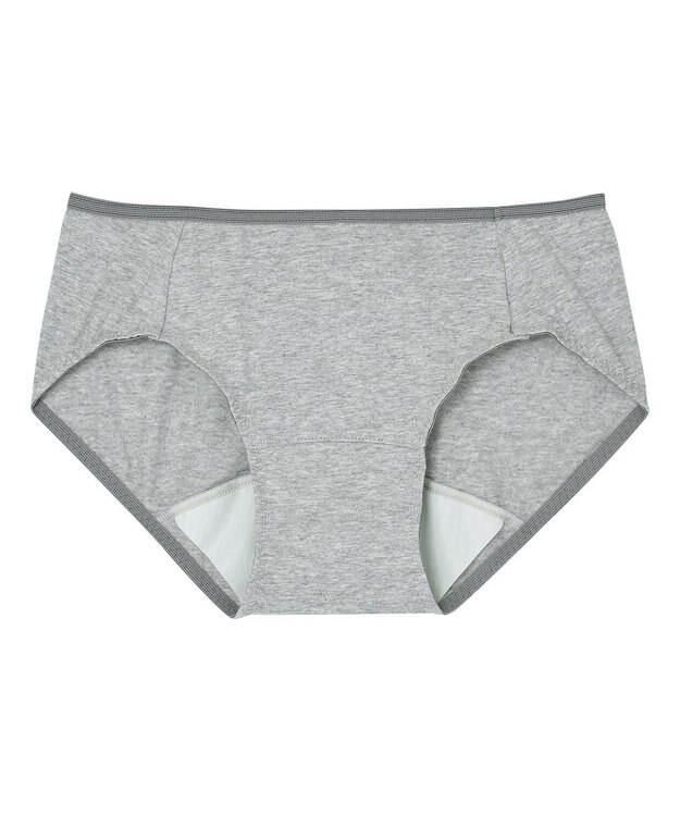 une nana cool 綿ベア天竺 カラーブロッキング サニタリーショーツ LG