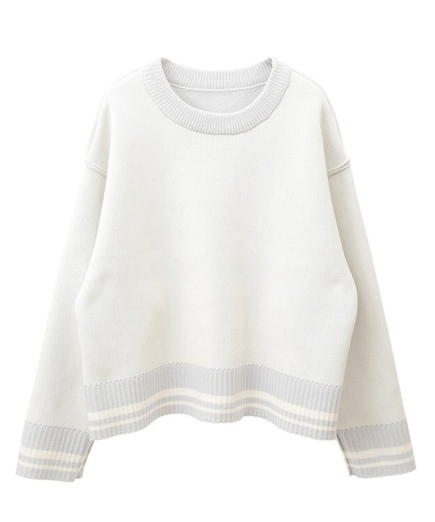 Green Parks ２ＷＡＹリバーシブルニットプルオーバー Gray