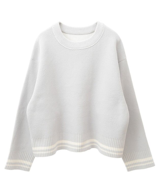 Green Parks ２ＷＡＹリバーシブルニットプルオーバー Gray