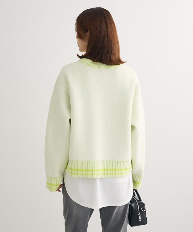 Green Parks ２ＷＡＹリバーシブルニットプルオーバー Green