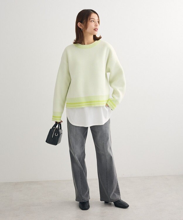 Green Parks ２ＷＡＹリバーシブルニットプルオーバー Green