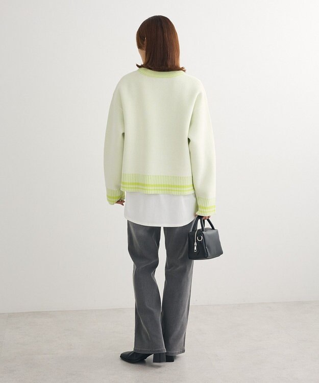 Green Parks ２ＷＡＹリバーシブルニットプルオーバー Green