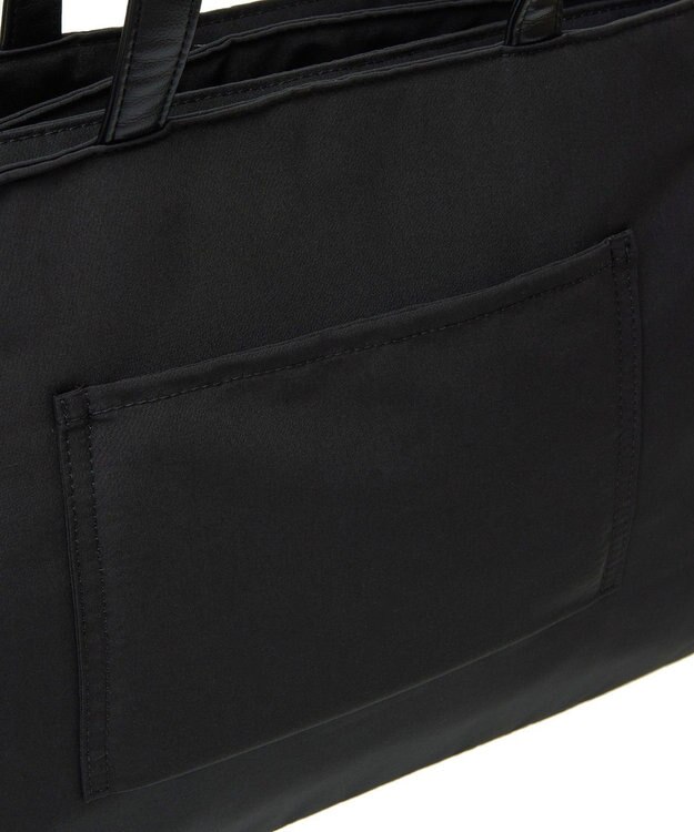 Maison de FLEUR EC限定撥水加工3ルームトートバッグ Black