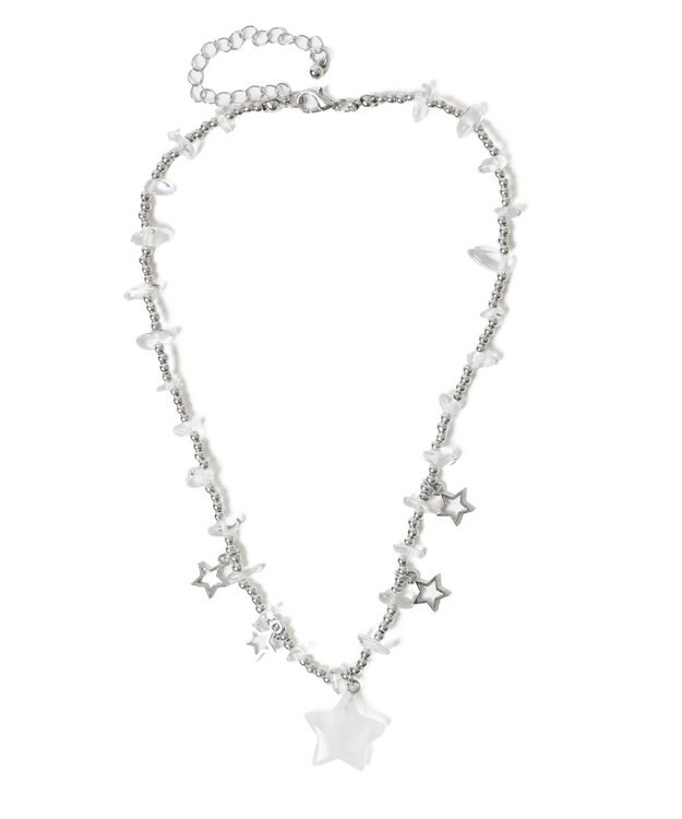 WEGO Lスターストーンデザインネックレス 柄1