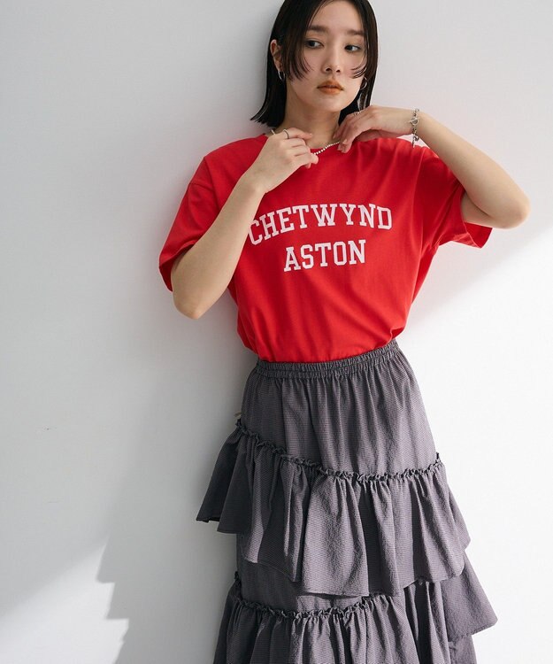 Green Parks 汗染み防止カレッジロゴボックスＴシャツ