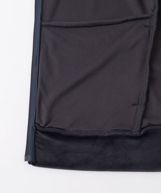 23区GOLF 【WOMEN】【ストレッチ】ベロアフーディ ネイビー系