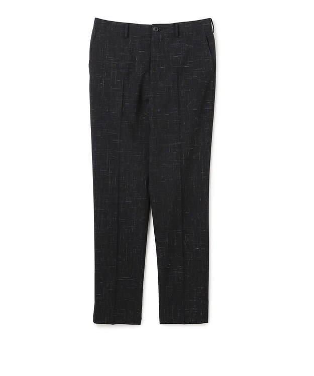 JOSEPH HOMME 【HIGH GRADE LINE】カスリウールワッシャー ストレートパンツ / HOVE ブラック系