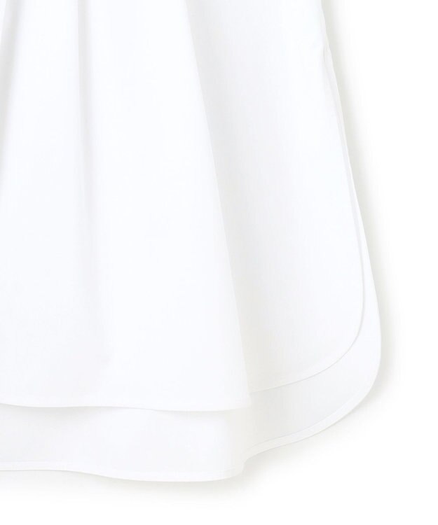 23区 S 【VERY掲載/洗える】ナチュラルコットンベア シャツレイヤード カットソー ホワイト系