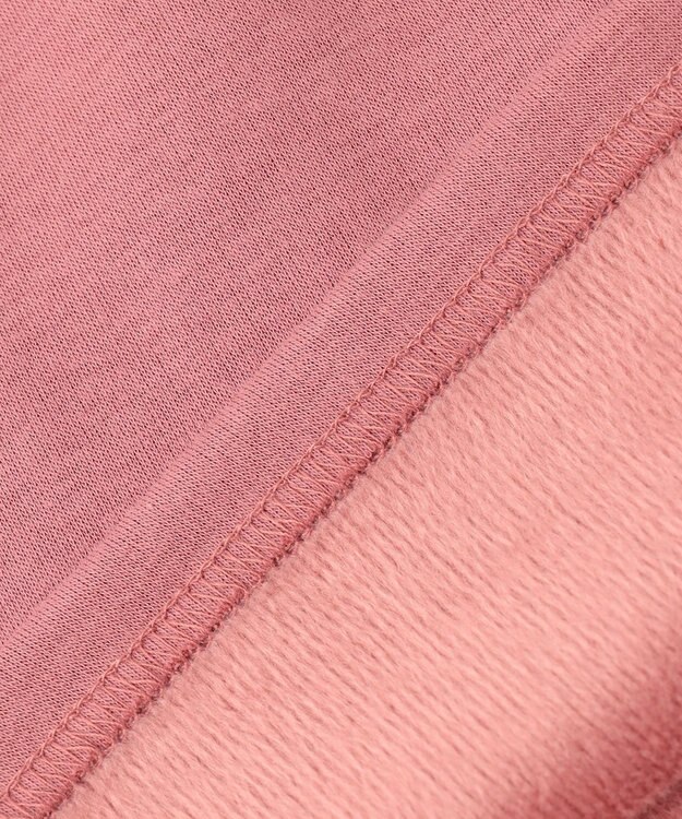 ANY KIDS 裏シャギー ポシェット トレーナー ローズピンク×ウサギ