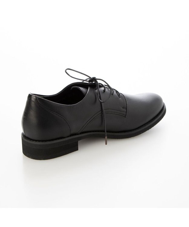 ing <ing>ソフトレザーレースアップシューズ ブラック
