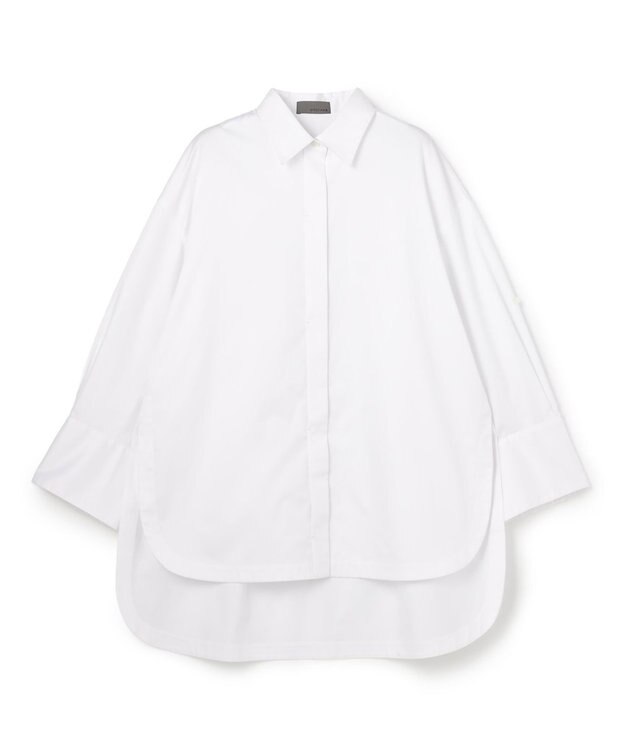 uncrave コットンクロスプレーン BIGシャツ オフ