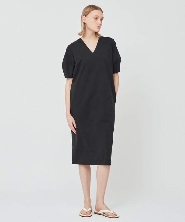 BEIGE， BEGONIA / Aラインワンピース Black