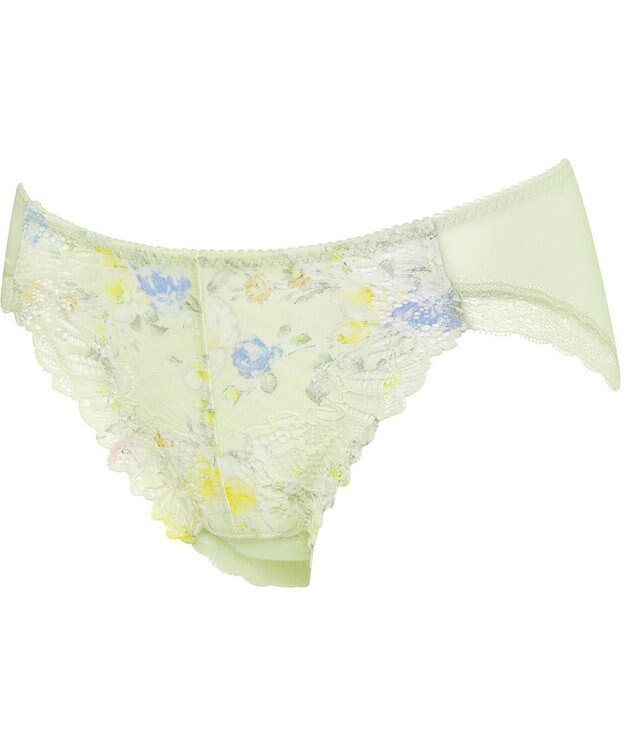 WACOAL ショーツ 【リボンブラ 脇すっきり】 BRB433とペア はきこみ丈あさめ ナイロンベア天竺素材(バック) レディース PRA133 /ワコール メロン